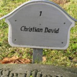Grób Christiana Dawida w Herrnhut