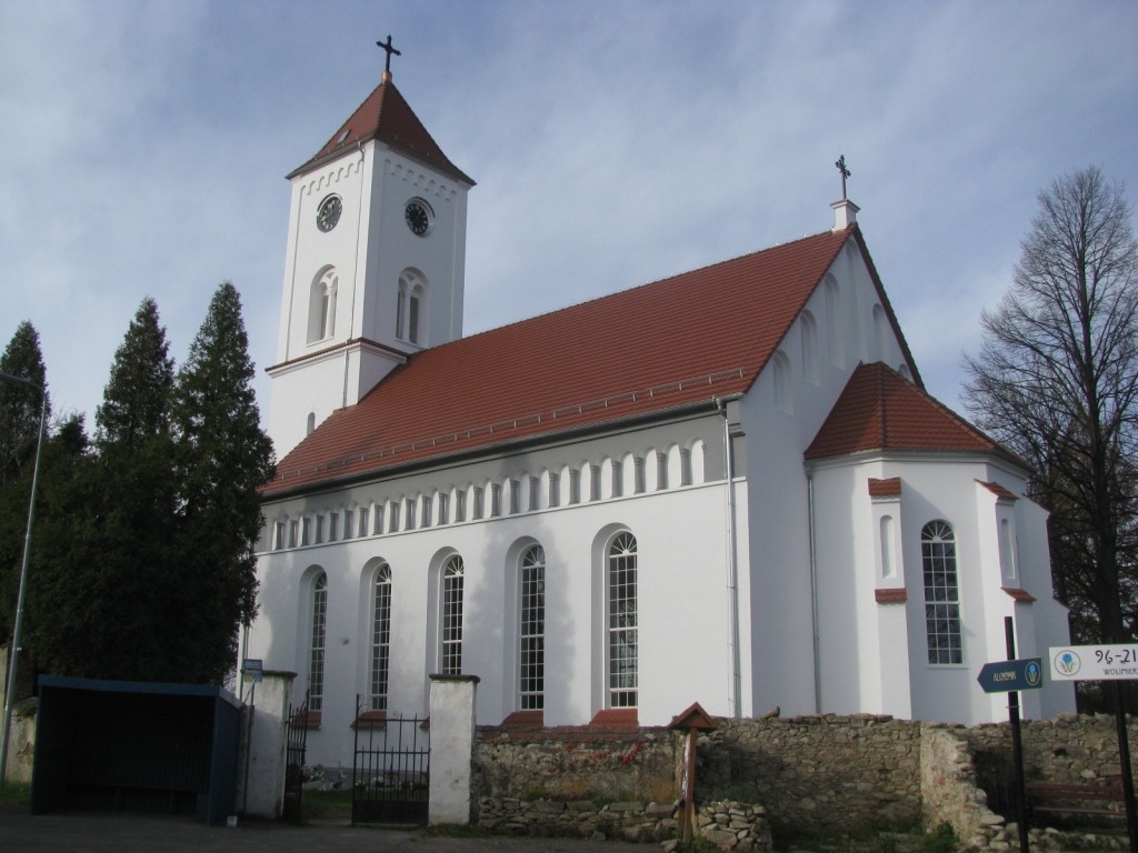 Wolimierz, dawny kościół ewangelicki.